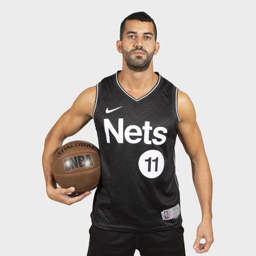 Brooklyn Nets Kyrie Irving Black 20/21 Swingman Player Jersey